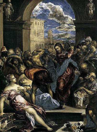 El Greco The Purification of the Temple China oil painting art